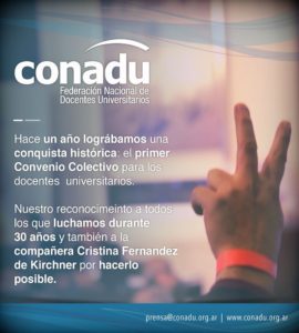 UN AÑO DEL CCT - 2016