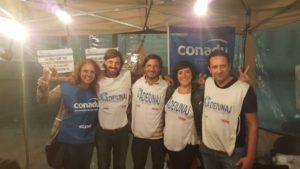 vigilia y radio abierta CONADU 2